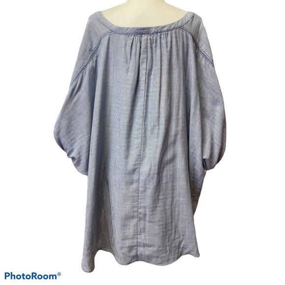 Lane Bryant high-low strip top 14/16 - Picture 6 of 8